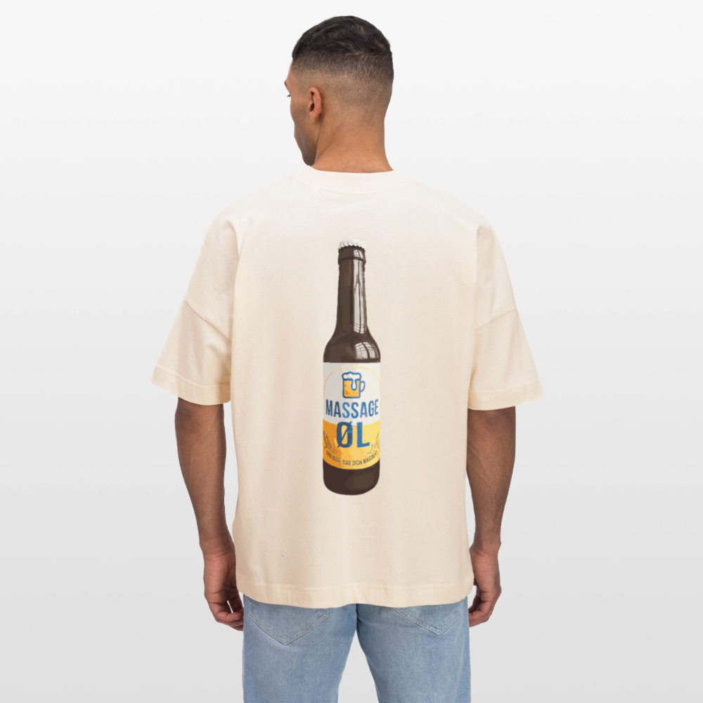 Stanley/Stella Oversized Unisex Organic T-shirt Blaster - natural raw